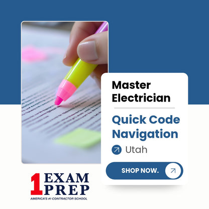 2023 Utah Master Electrician Exam Quick Code Navigation