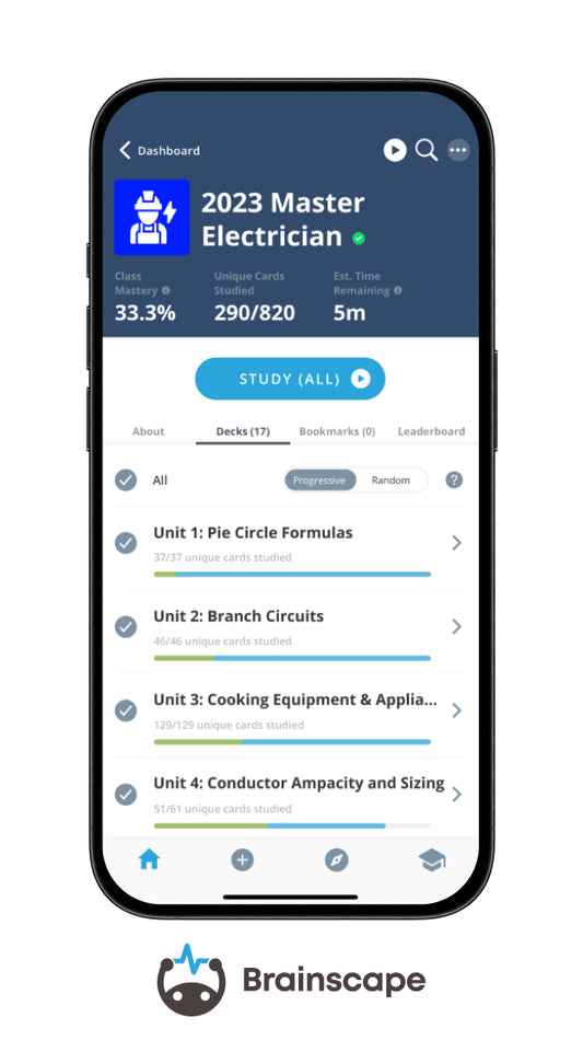 2023 Master Electrician Digital Flash Cards