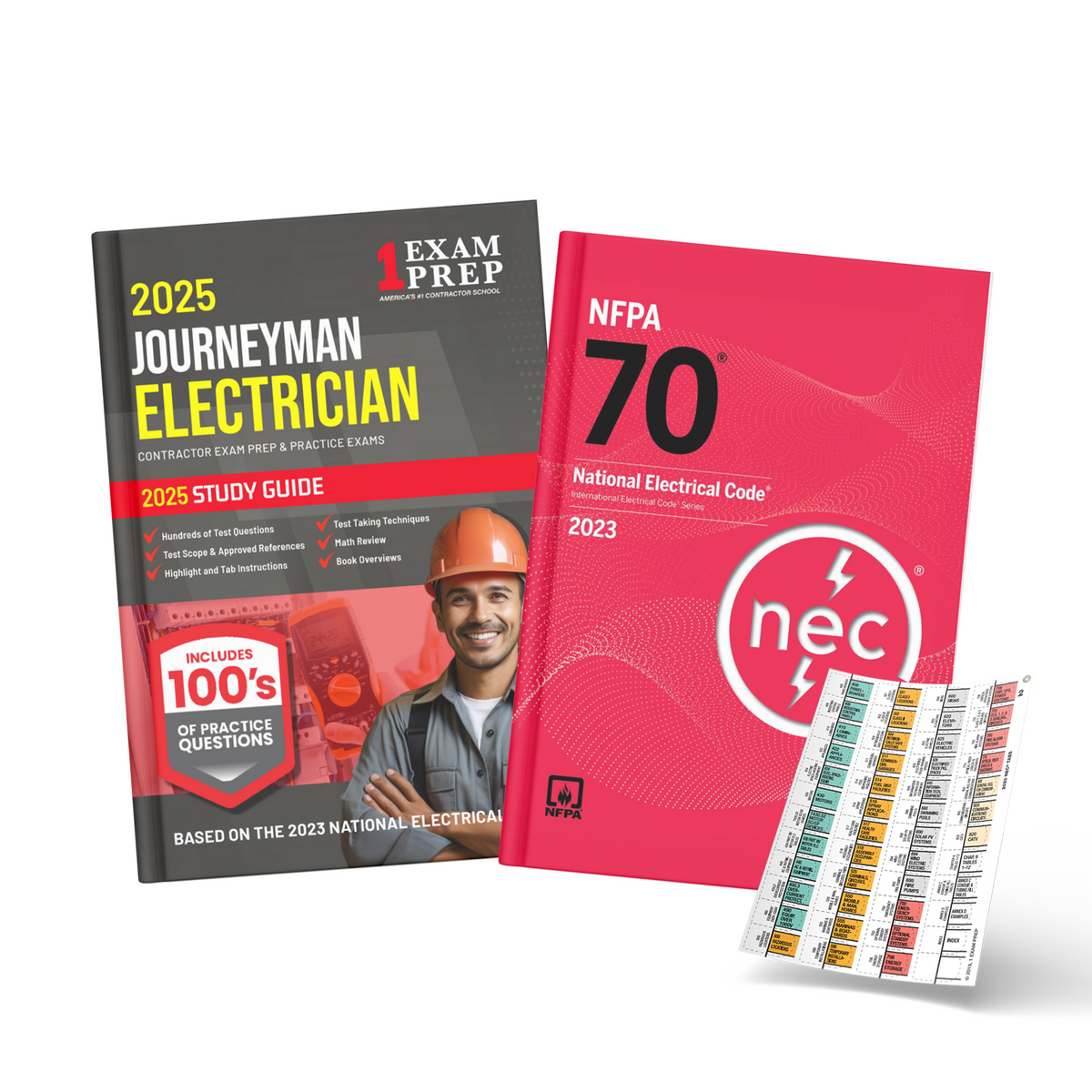 ブックGUIDE DES MEILLEURS 2025 2025 Journeyman Electrician Study Guide & National Electrical Code