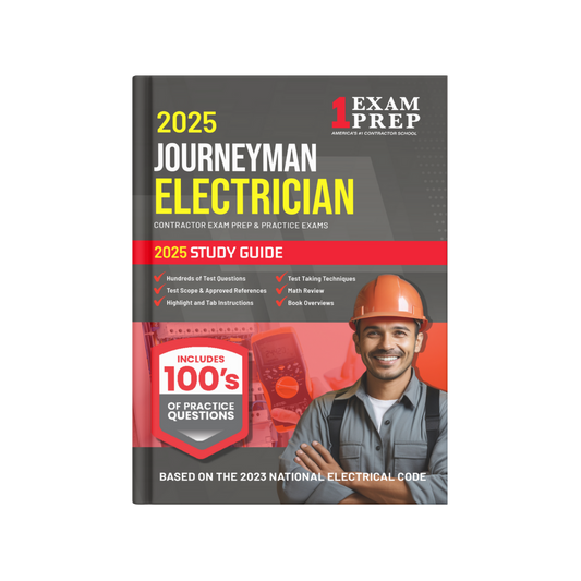 2025 Journeyman Electrician Exam Questions and Study Guide Book (Based on the 2023 NEC)