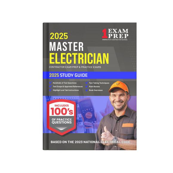 2025 Master Electrician Exam Questions and Study Guide Book (Based in the 2023 NEC)