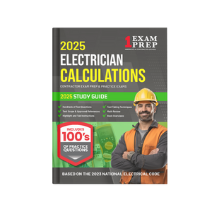 2025 Calculations for Electricians Study Guide Book (Based on the 2023 NEC)