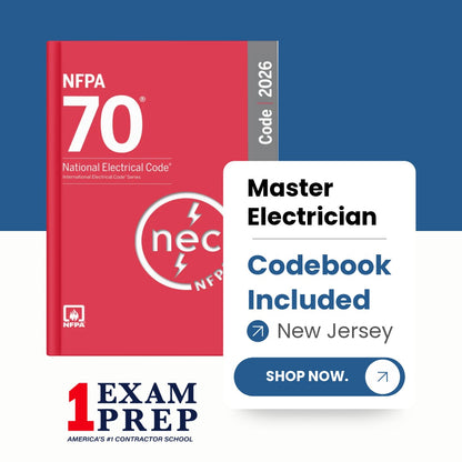 New Jersey Master Electrician 2026 NEC Codebook