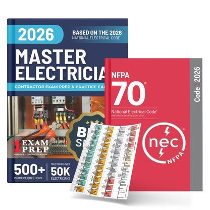2023 Guía de estudio para maestros electricistas y combinación de códigos eléctricos nacionales con pestañas