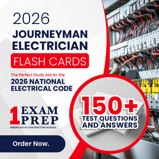 2026 Journeyman Electrician Exam Flash Cards 150+