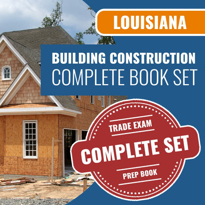 Building Construction Workbook Louisiana Building Construction Contractor Exam Book Package – 1 Exam Prep