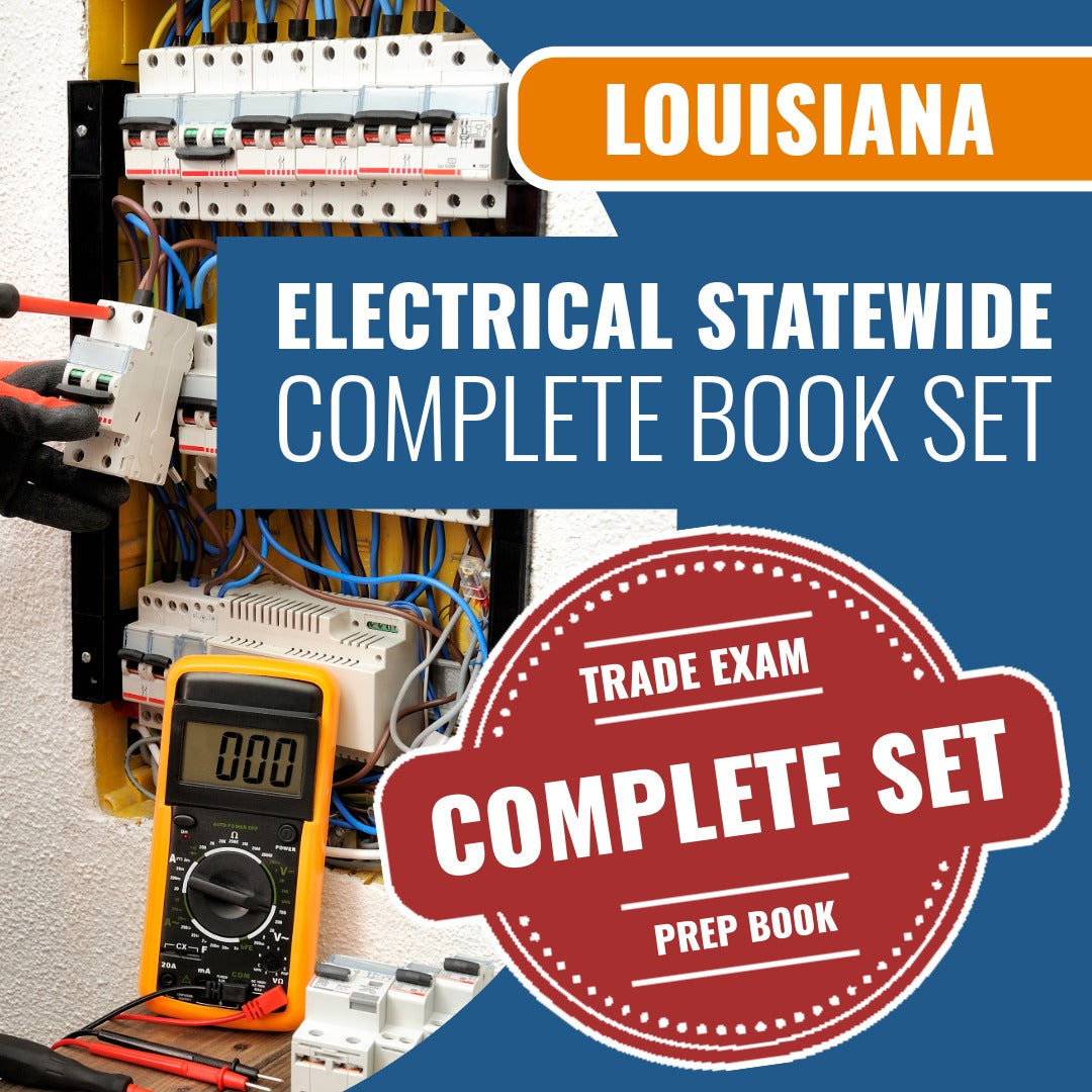 Louisiana Electrical Statewide Contractor Exam Book Package – 1 Exam Prep