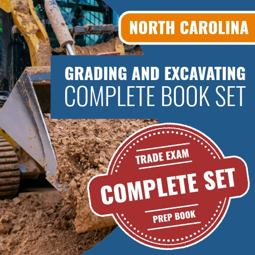 North Carolina Grading and Excavating Contractor Book Package