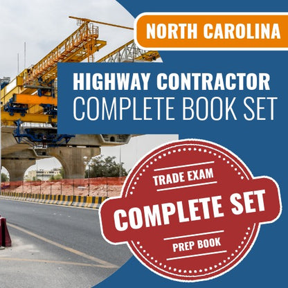 North Carolina Highway Contractor Exam Book Package