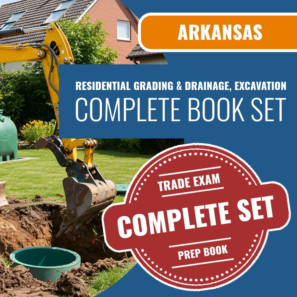 Arkansas Residential Grading & Drainage, Excavation Contractor Exam Bo ...
