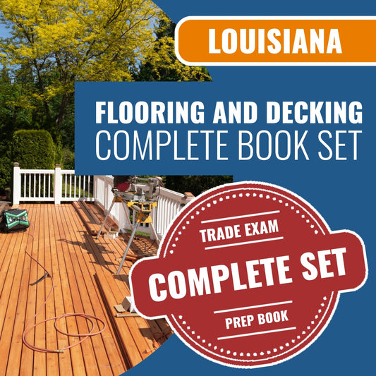 Louisiana Flooring And Decking Contractor Exam Book Package