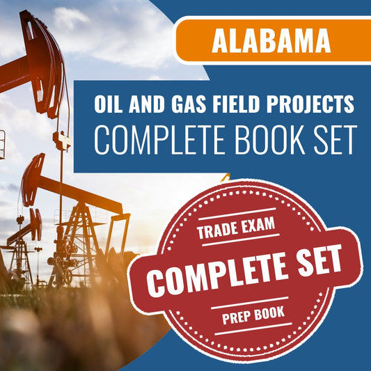 Alabama Oil and Gas Field Projects Contractor Exam Book Package