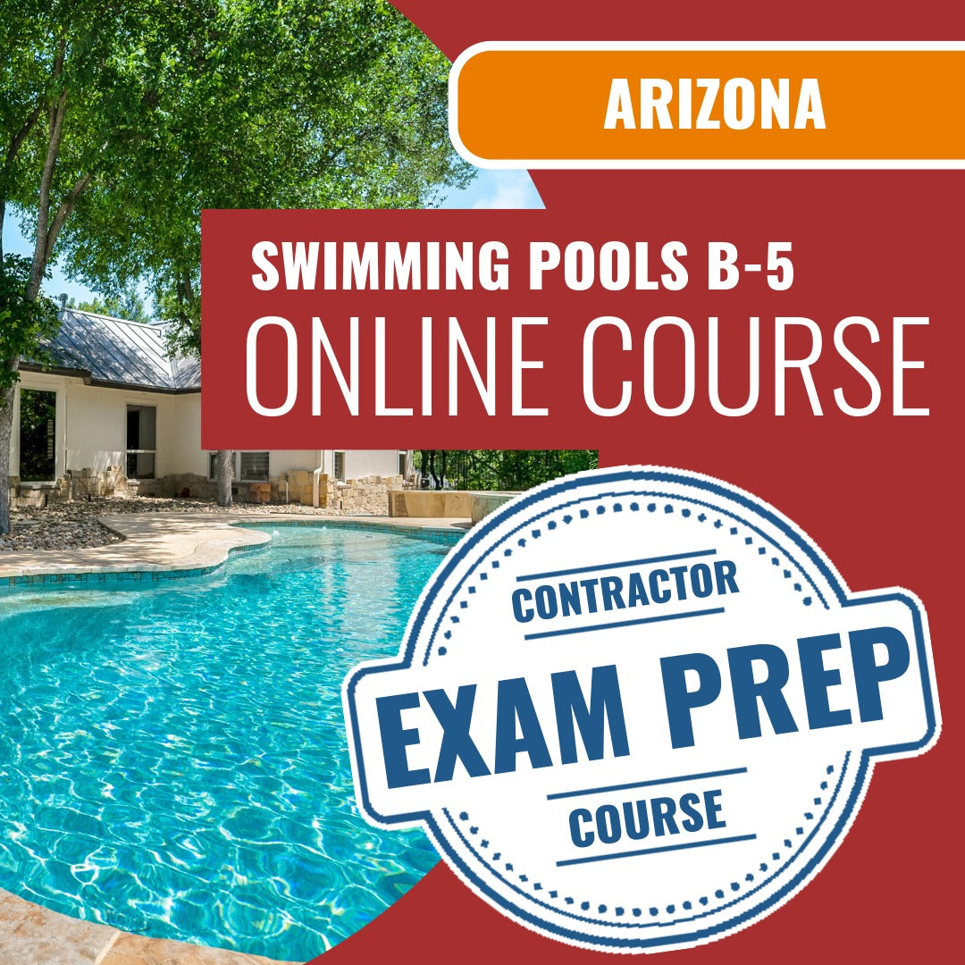 Arizona B-5 Swimming Pool Exam Prep – 1 Exam Prep