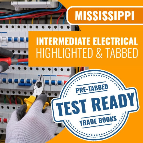 North Carolina Intermediate Electrical Contractor Exam Highlighted & Tabbed Book Package