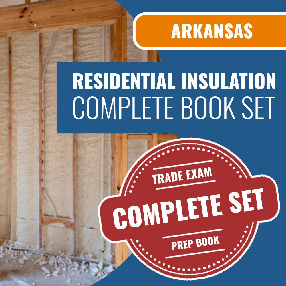 Arkansas Residential Insulation Contractor Exam Book Package