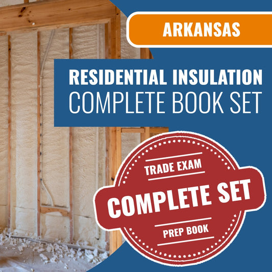 Arkansas Residential Insulation Contractor Exam Book Package