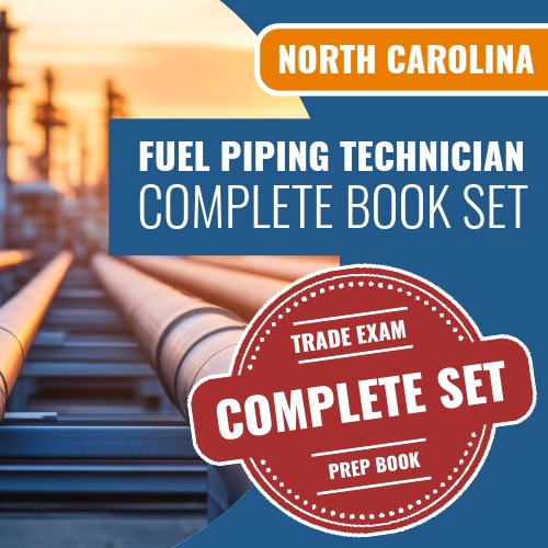 North Carolina Fuel Piping Technician Exam Book Package