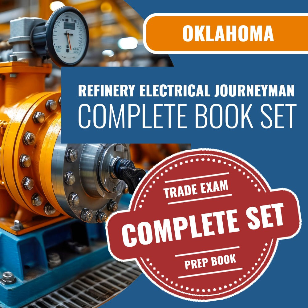 Oklahoma Refinery Electrical Journeyman Contractor Exam Book Package