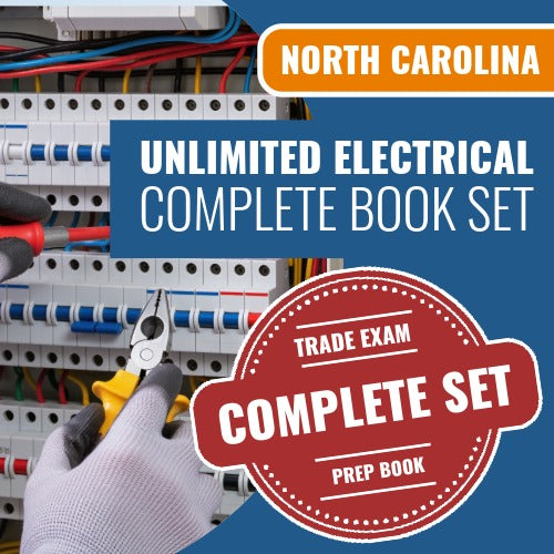 North Carolina Unlimited Electrical Contractor Exam Book Package