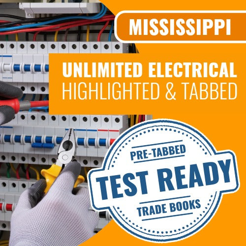 North Carolina Unlimited Electrical Contractor Exam Highlighted & Tabbed Book Package