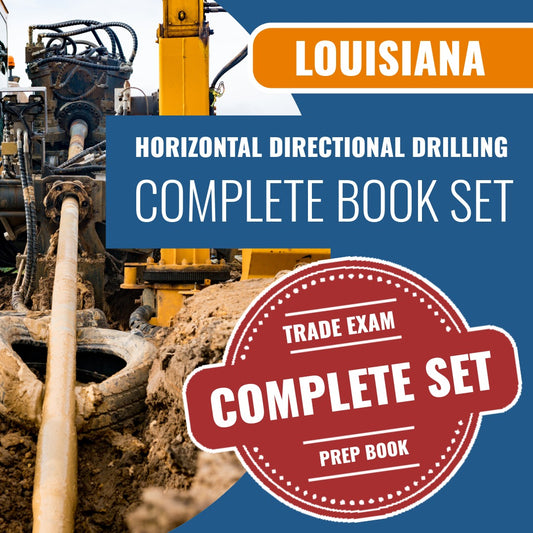 Louisiana Horizontal Directional Drilling Contractor Exam Book Package