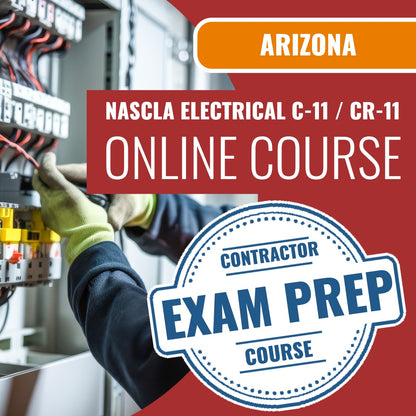 Arizona NASCLA Accredited Trade Examination for Electrical Contractors (C-11) (CR-11) Exam - Online Exam Prep