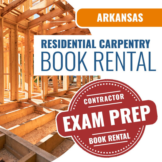 Arkansas Residential Carpentry, Framing, Millwork, Cabinets Contractor - Book Rental Package