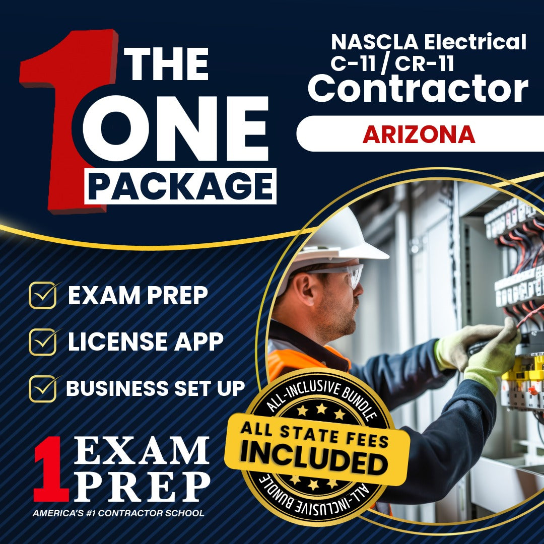 Arizona NASCLA Accredited Trade Examination for Electrical Contractors (C-11) (CR-11) Exam - Online Exam Prep