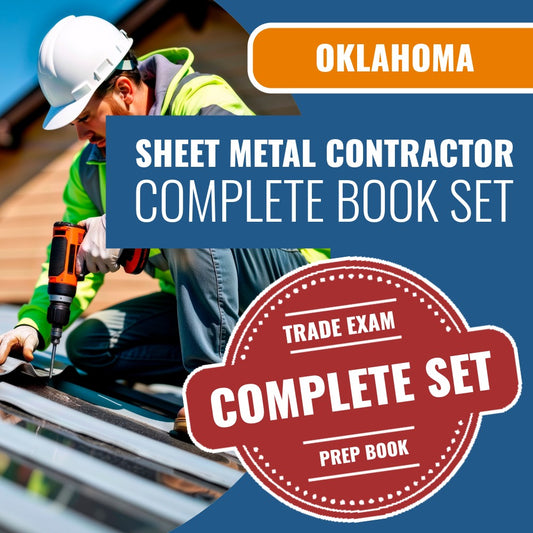 Oklahoma Sheet Metal Contractor Exam Book Package