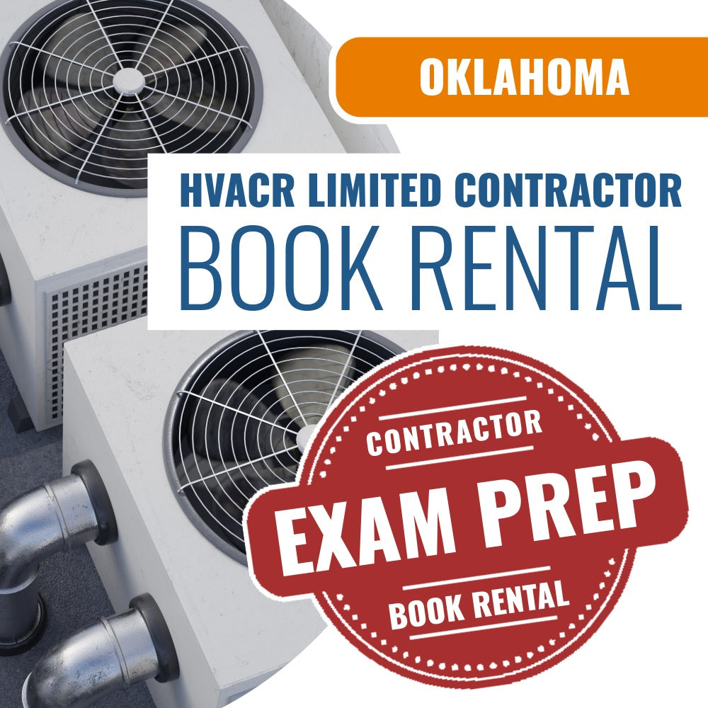 Oklahoma HVACR Limited Contractor Contractor - Book Rental Package