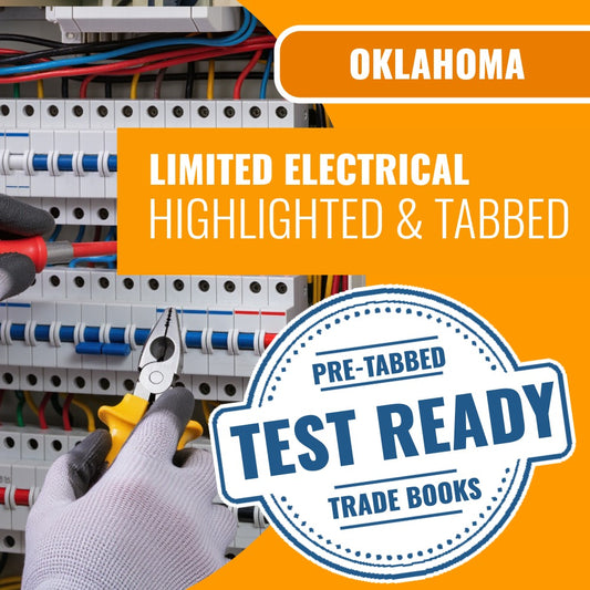 Oklahoma Limited Electrical Contractor Highlighted & Tabbed Book Package