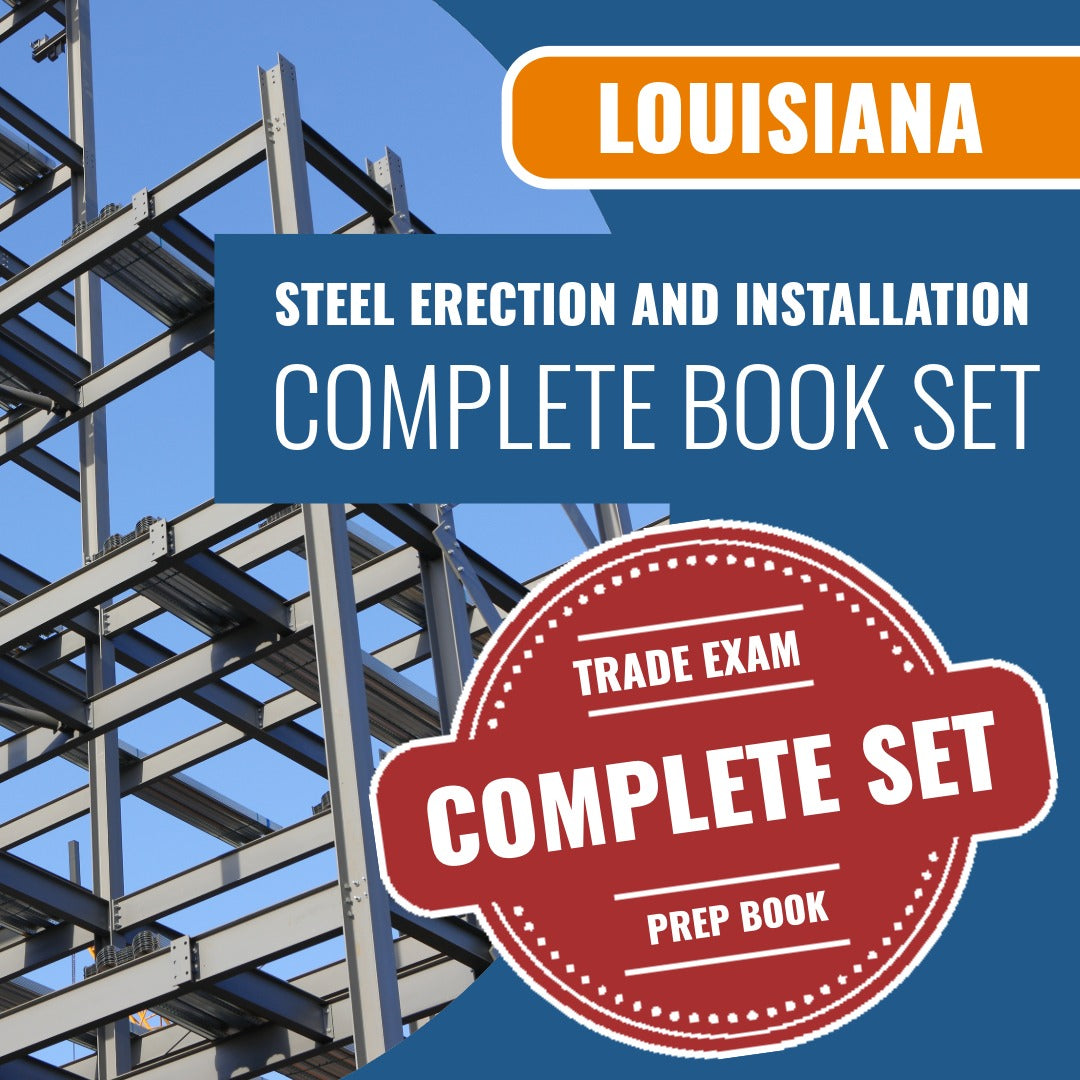 Louisiana Steel Erection And Installation Contractor Exam Book Package