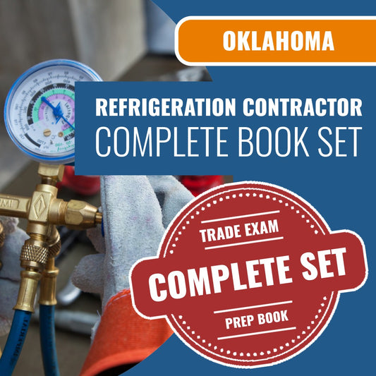 Oklahoma Refrigeration Contractor Exam Book Package