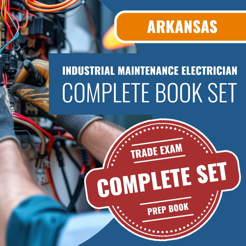 Arkansas Industrial Maintenance Electrician Contactor Book Exam Package