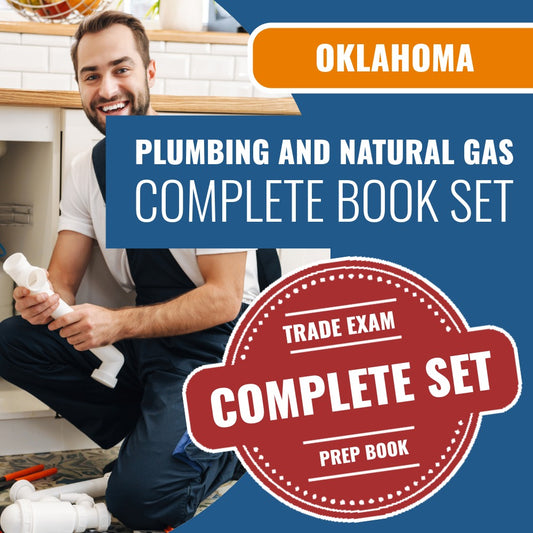 Oklahoma Plumbing and Natural Gas Contractor Exam Book Package