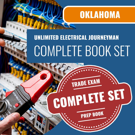 Oklahoma Unlimited Electrical Journeyman Contractor Exam Book Package