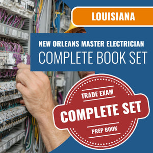 New Orleans Louisiana Master Electrician (ICC - G16-N) Exam Book Package