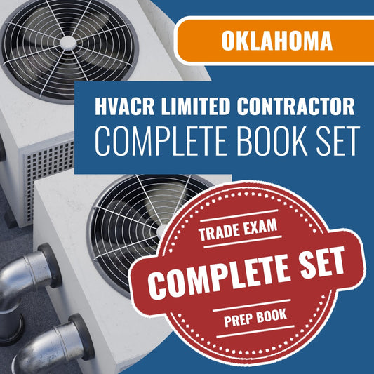 Oklahoma HVACR Limited Contractor Exam Book Package