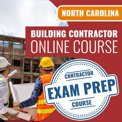 North Carolina PSI Building Contractor Course - Online Exam Prep Course