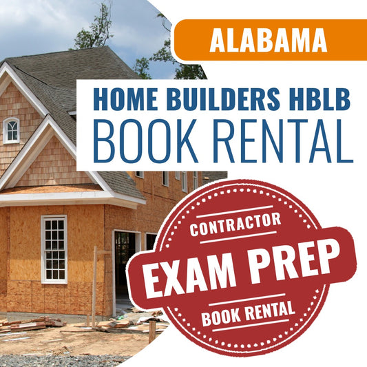 Alabama Home Builders HBLB Contractor - Book Rental Package