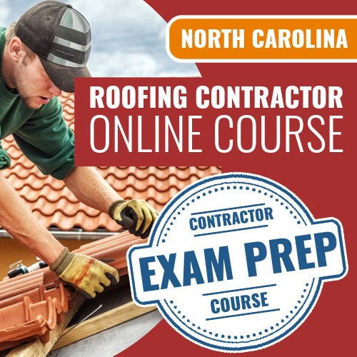 North Carolina PSI Roofing Contractor - Online Exam Prep Course