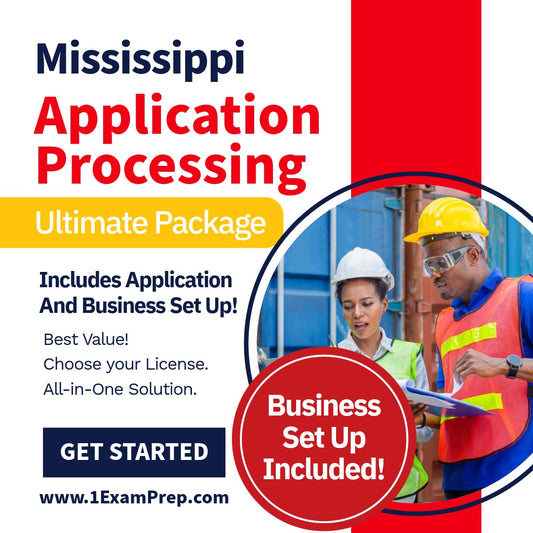 Mississippi Contractor Application Processing & Business Formation Ultimate Package