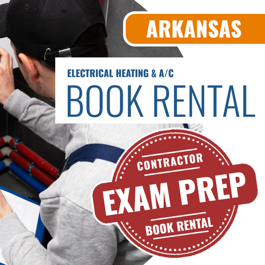 Arkansas Electrical Heating & A/C Installation Contractor - Books & Courses Rental Package