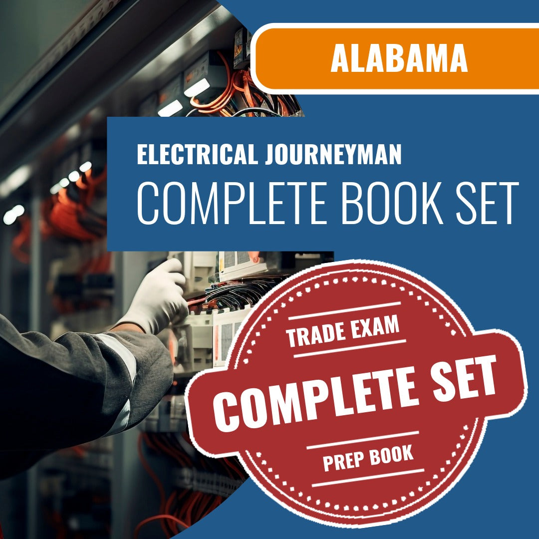 Alabama Electrical Journeyman Exam Book Package – 1 Exam Prep