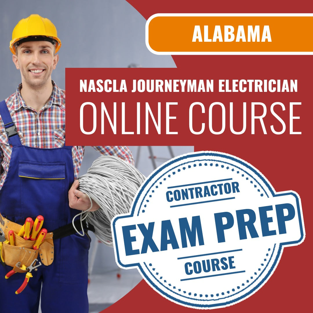 Alabama NASCLA Journeyman Electrician - Online Exam Prep