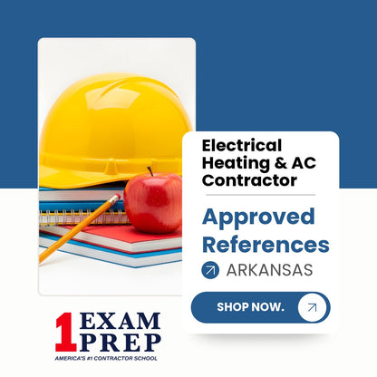 Arkansas Electrical Heating & AC Contractor Exam Approved References