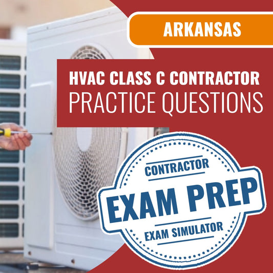 Arkansas Class C HVACR Contractor Exam - Online Practice Questions