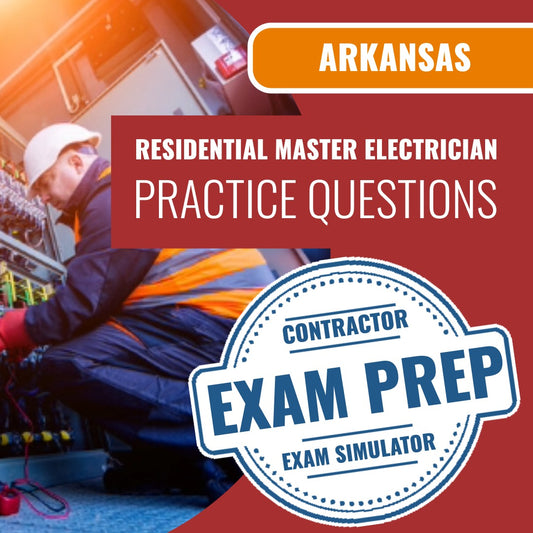 Arkansas Residential Master Electrician Contractor Exam - Online Practice Questions
