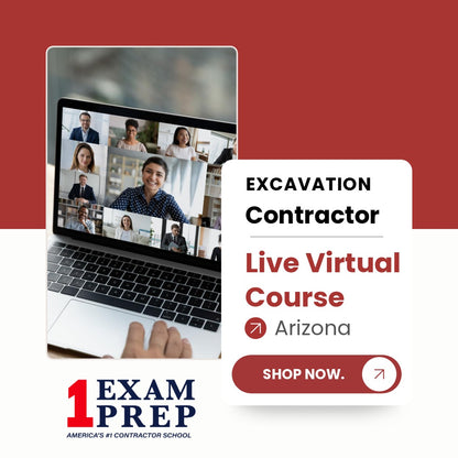 Arizona Excavation Contractor R-2 Live Virtual Course