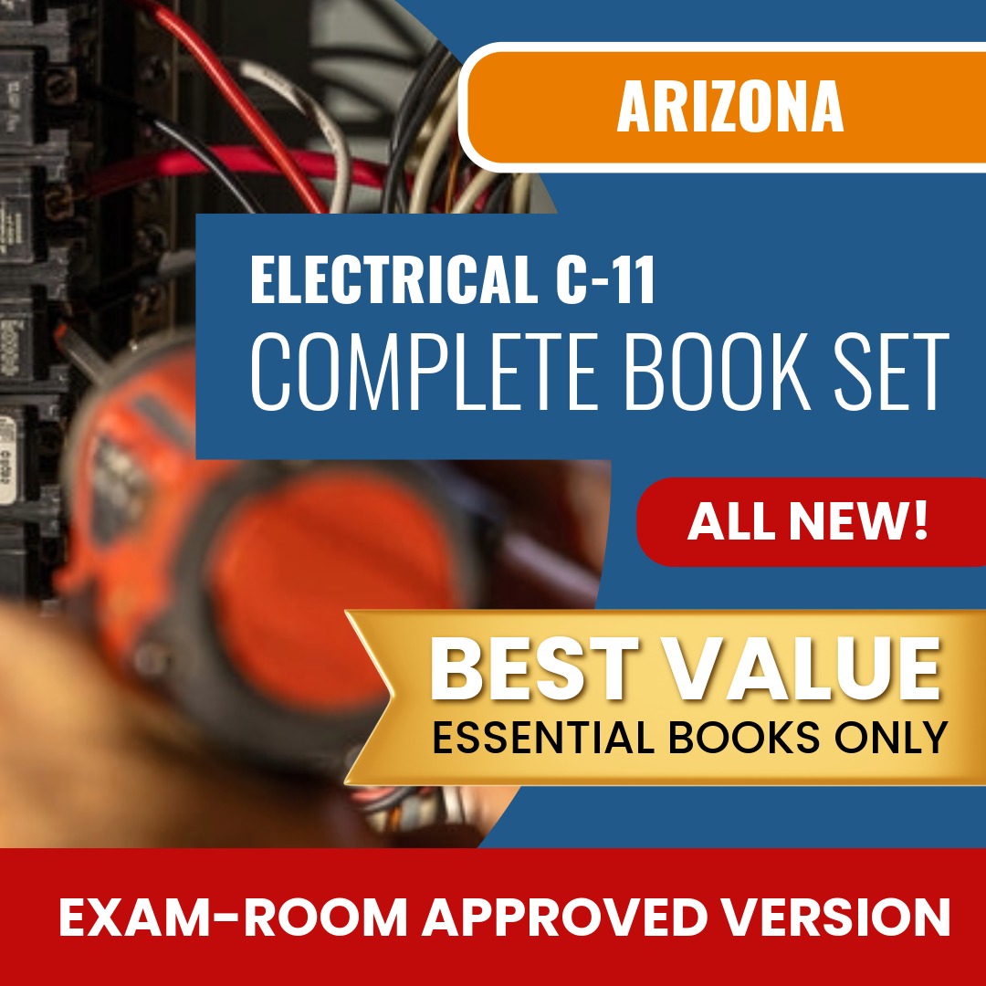 Arizona Plumbing Commercial Contractor (C-37) Books Allowed into Exam Package